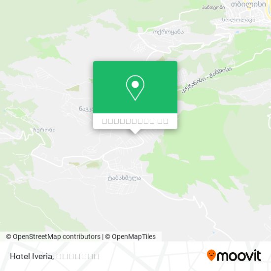 Hotel Iveria რუკა