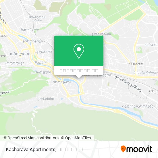 Kacharava Apartments რუკა