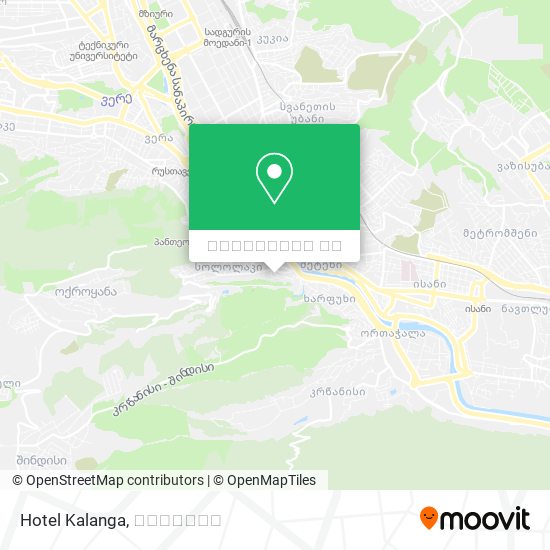 Hotel Kalanga რუკა