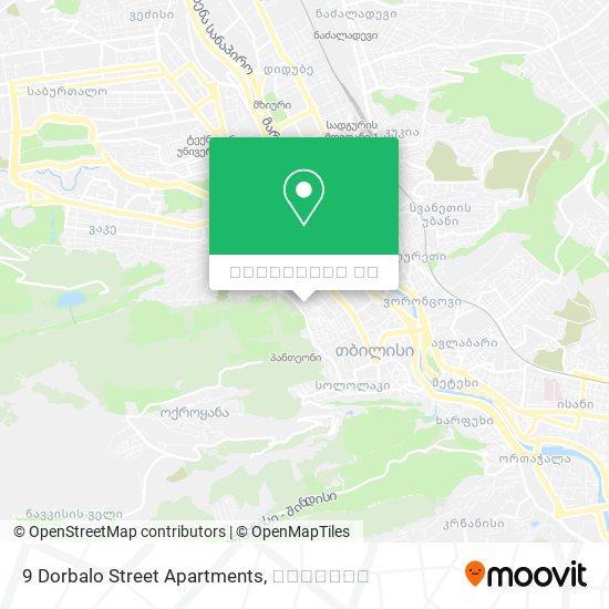 9 Dorbalo Street Apartments რუკა
