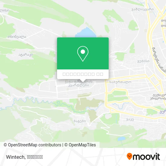 Wintech რუკა