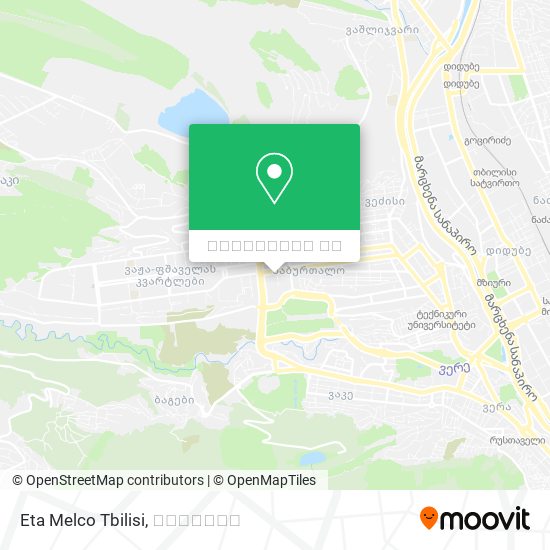 Eta Melco Tbilisi რუკა