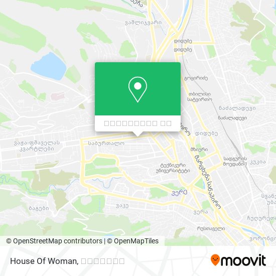 House Of Woman რუკა