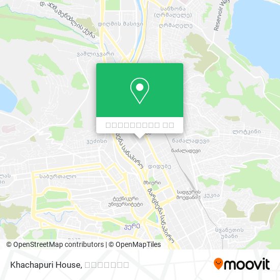 Khachapuri House რუკა