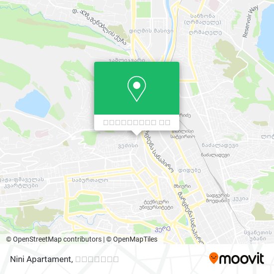 Nini Apartament რუკა
