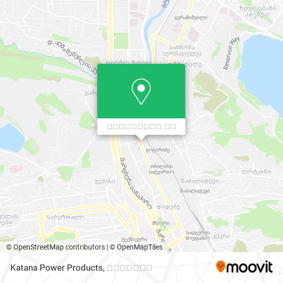 Katana Power Products რუკა