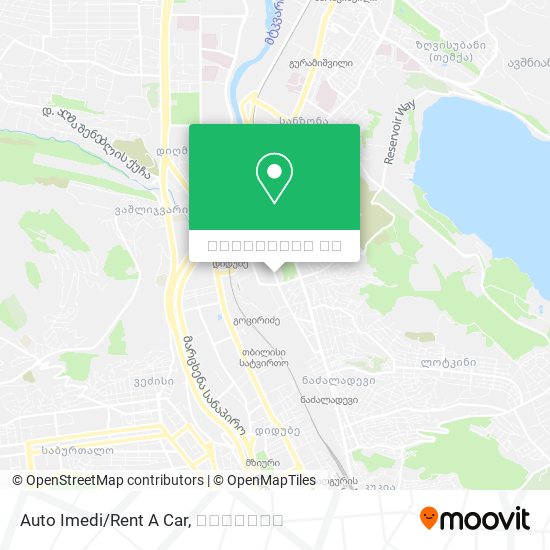 Auto Imedi/Rent A Car რუკა