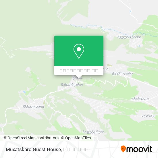 Muxatskaro Guest House რუკა