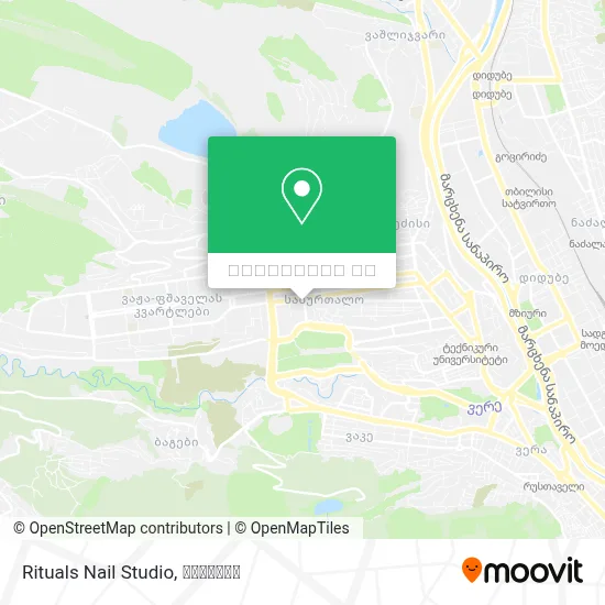 Rituals Nail Studio რუკა