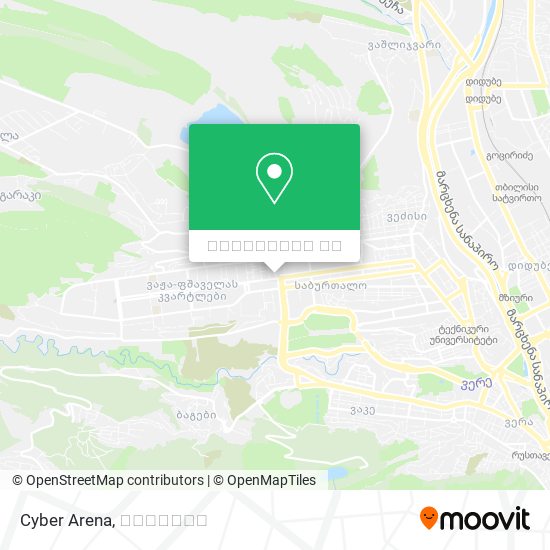 Cyber Arena რუკა