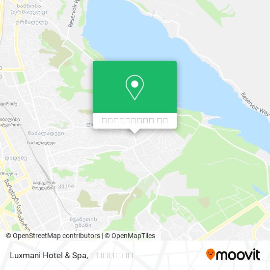 Luxmani Hotel & Spa რუკა