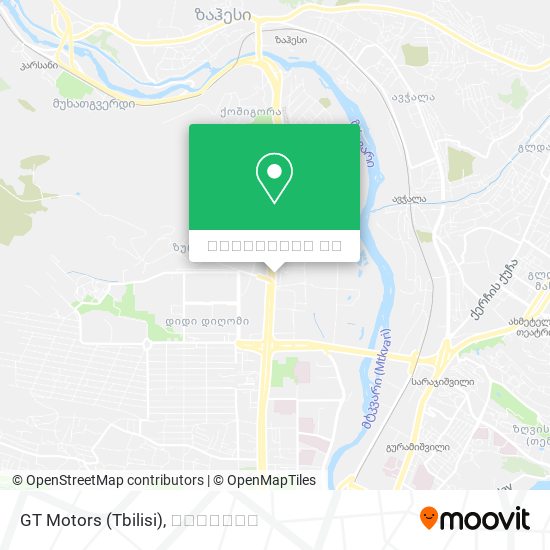 GT Motors (Tbilisi) რუკა