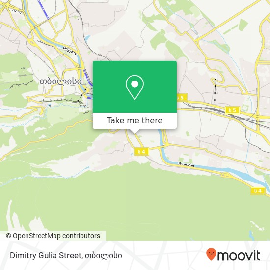 Dimitry Gulia Street რუკა