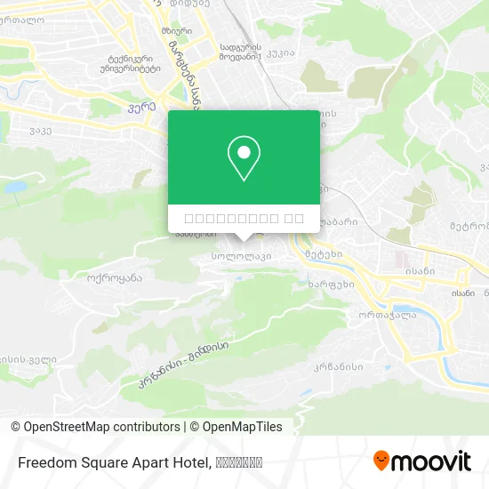 Freedom Square Apart Hotel რუკა