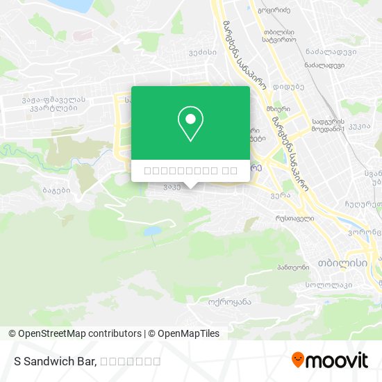 S Sandwich Bar რუკა