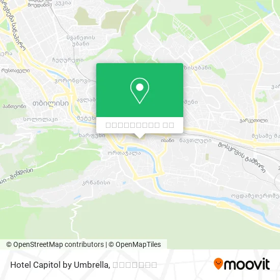 Hotel Capitol by Umbrella რუკა