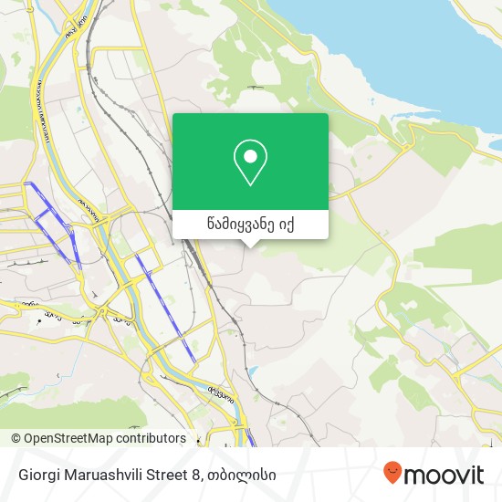 Giorgi Maruashvili Street 8 რუკა