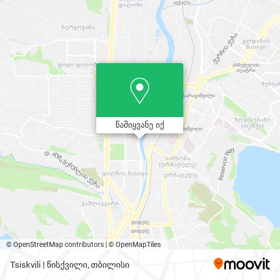 Tsiskvili | წისქვილი რუკა