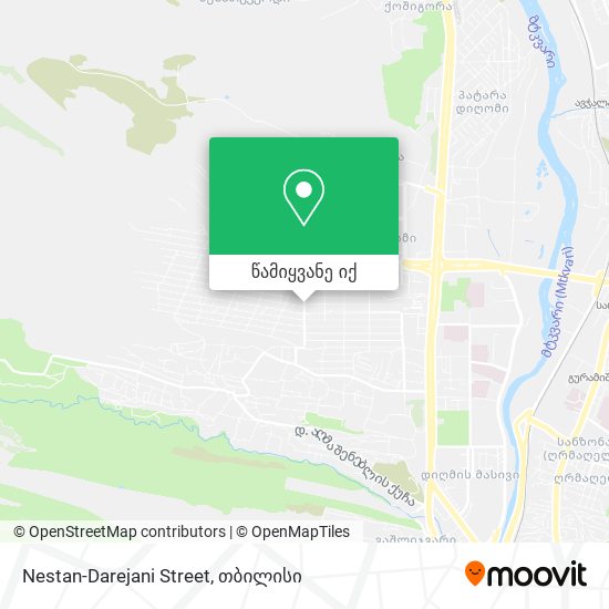 Nestan-Darejani Street რუკა