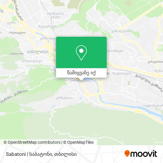Sabatoni | საბატონი რუკა
