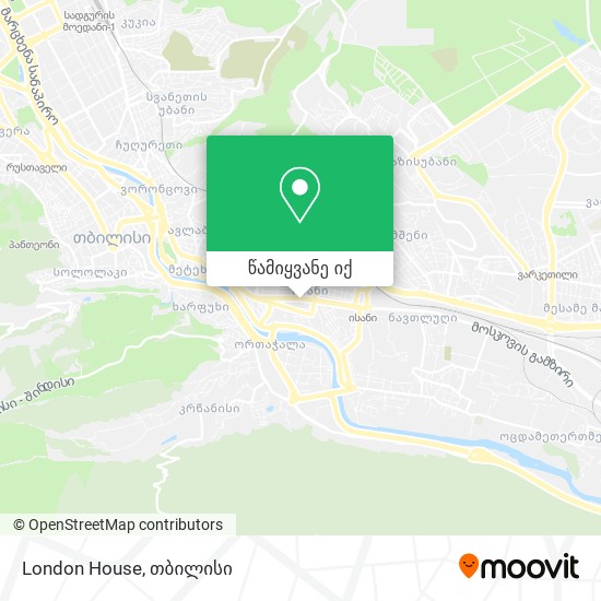London House რუკა