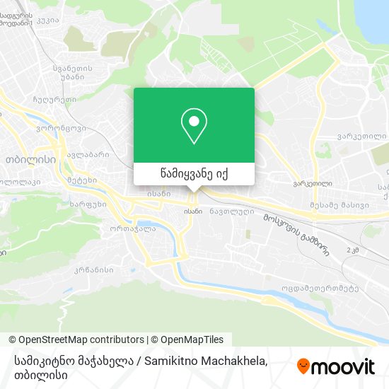 სამიკიტნო მაჭახელა / Samikitno Machakhela რუკა