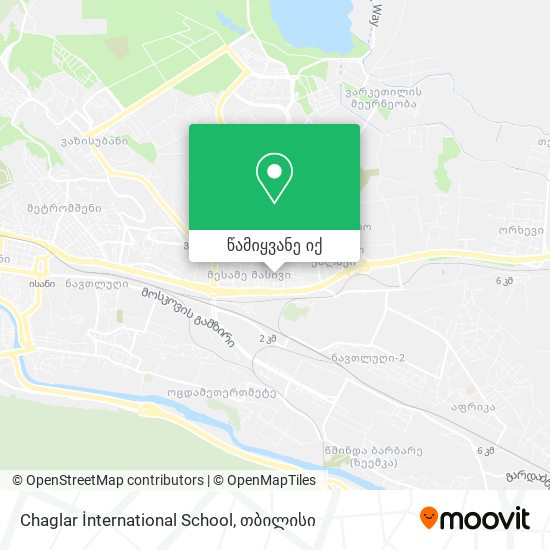 Chaglar İnternational School რუკა