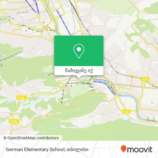 German Elementary School რუკა