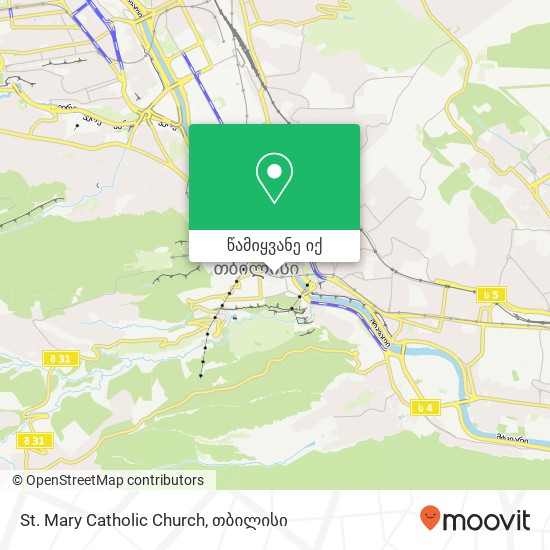 St. Mary Catholic Church რუკა