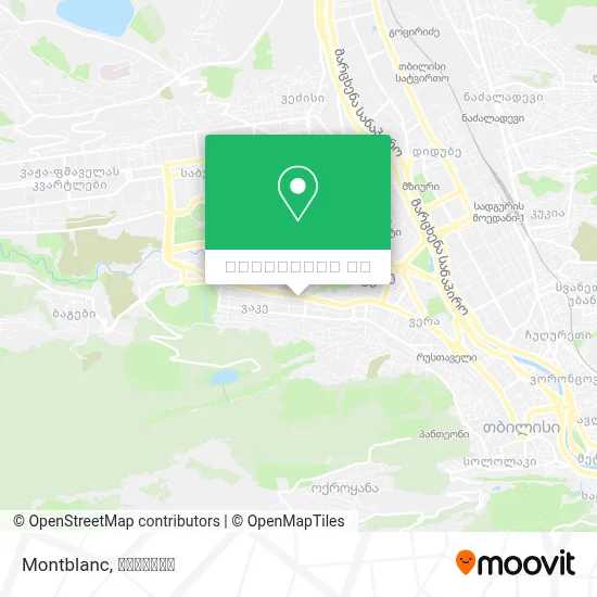 Montblanc რუკა