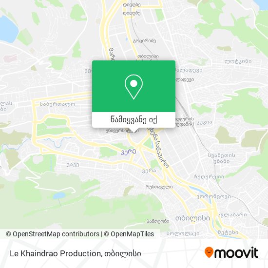 Le Khaindrao Production რუკა
