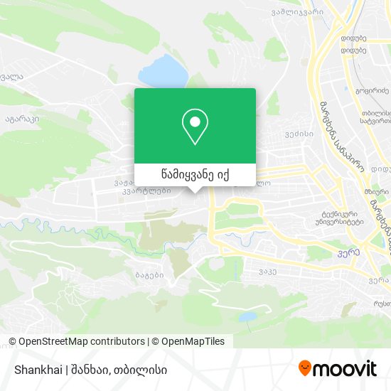 Shankhai | შანხაი რუკა