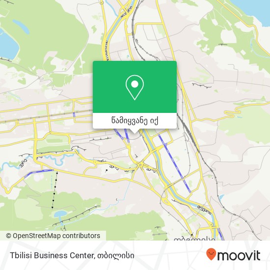 Tbilisi Business Center რუკა