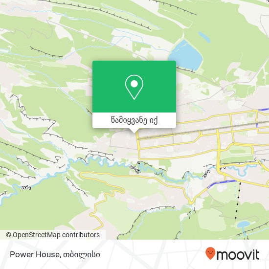 Power House რუკა