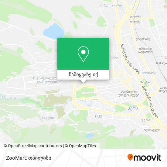 ZooMart რუკა