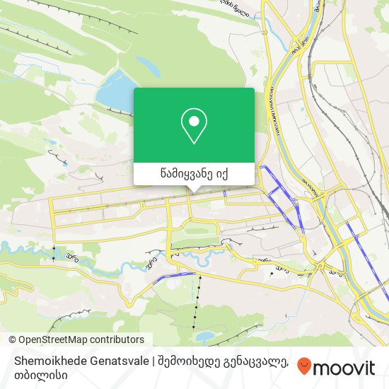 Shemoikhede Genatsvale | შემოიხედე გენაცვალე რუკა
