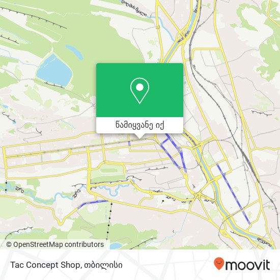 Tac Concept Shop რუკა