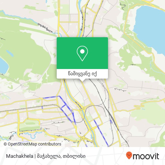 Machakhela | მაჭახელა რუკა