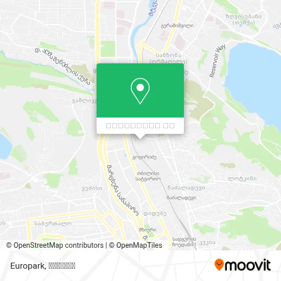 Europark რუკა