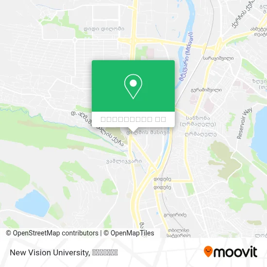 New Vision University რუკა