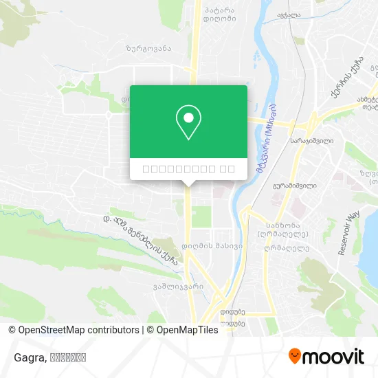 Gagra რუკა