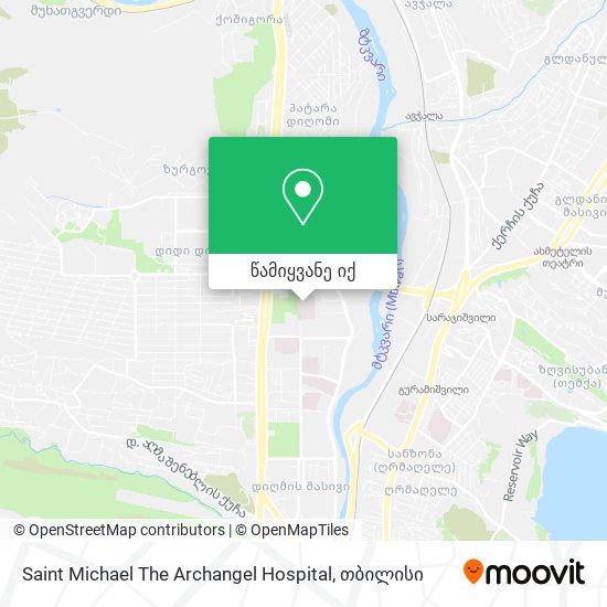 Saint Michael The Archangel Hospital რუკა