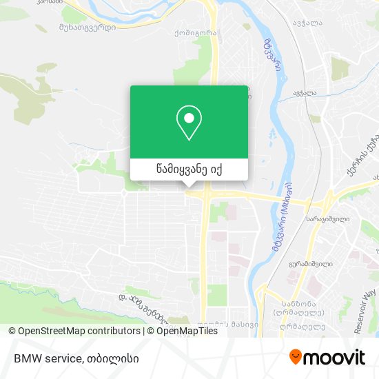 BMW service რუკა