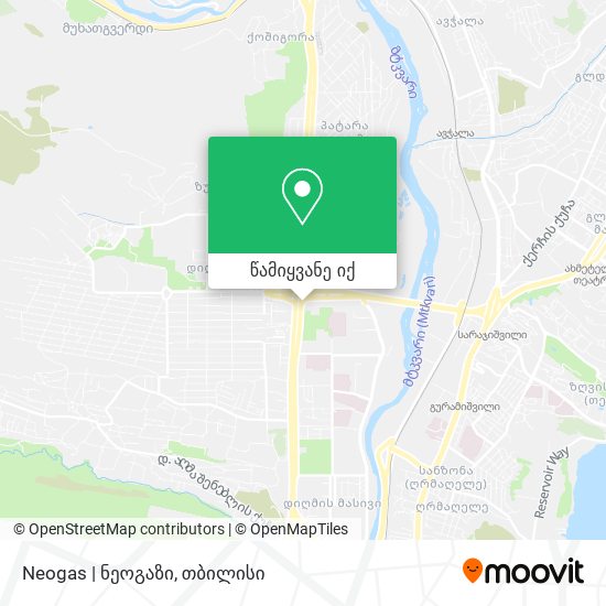 Neogas | ნეოგაზი რუკა