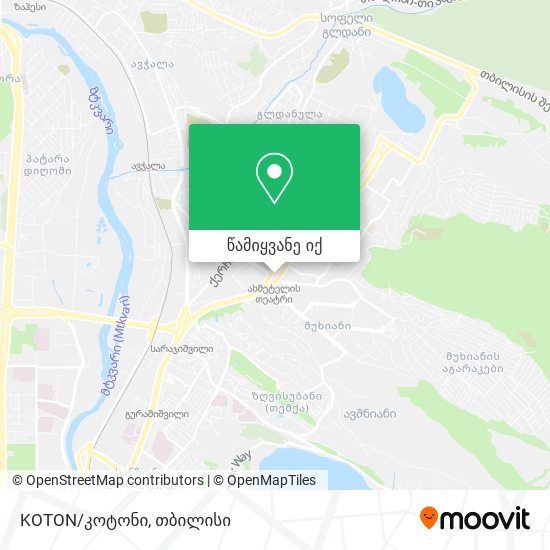 KOTON/კოტონი რუკა
