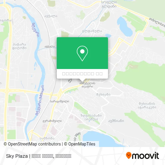 Sky Plaza | სქაი პლაზა რუკა