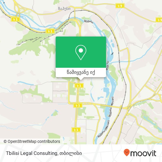 Tbilisi Legal Consulting რუკა