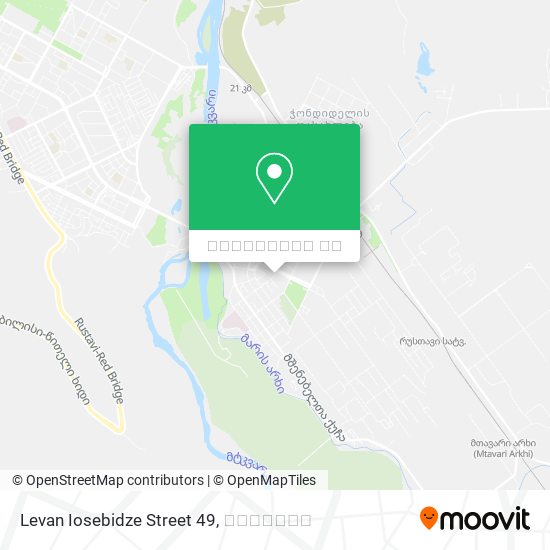 Levan Iosebidze Street 49 რუკა