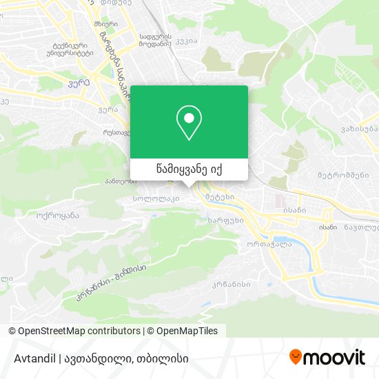 Avtandil | ავთანდილი რუკა