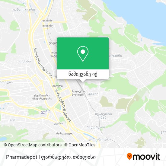 Pharmadepot | ფარმადეპო რუკა